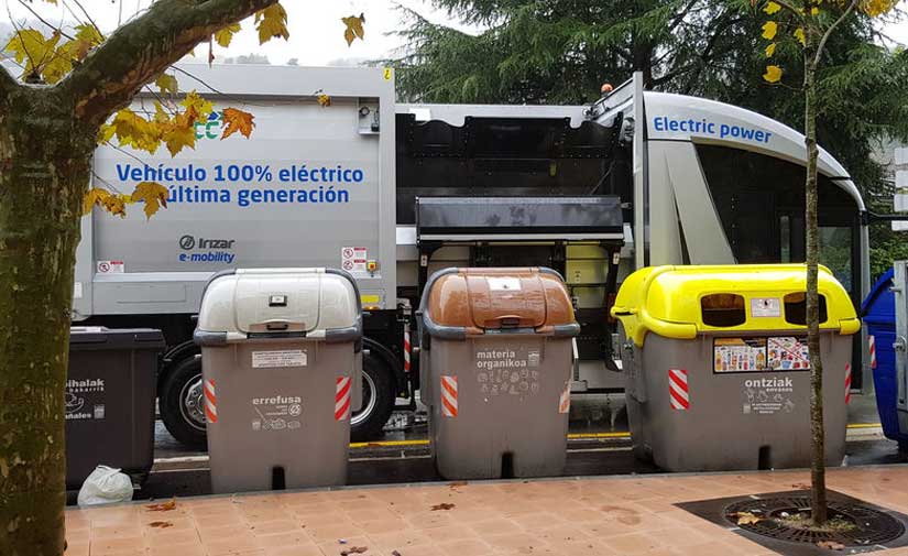 Presentado en Sasieta, Gipuzkoa, el nuevo camión de recogida de residuos eléctrico desarrollado por FCC