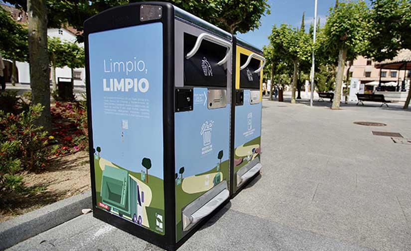 Proyecto piloto de papeleras inteligentes en varios puntos del municipio de Las Rozas de Madrid