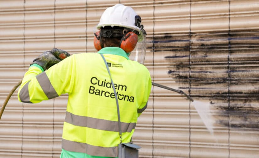 Barcelona realiza más de dieciséis mil inspecciones de los servicios de limpieza de la ciudad