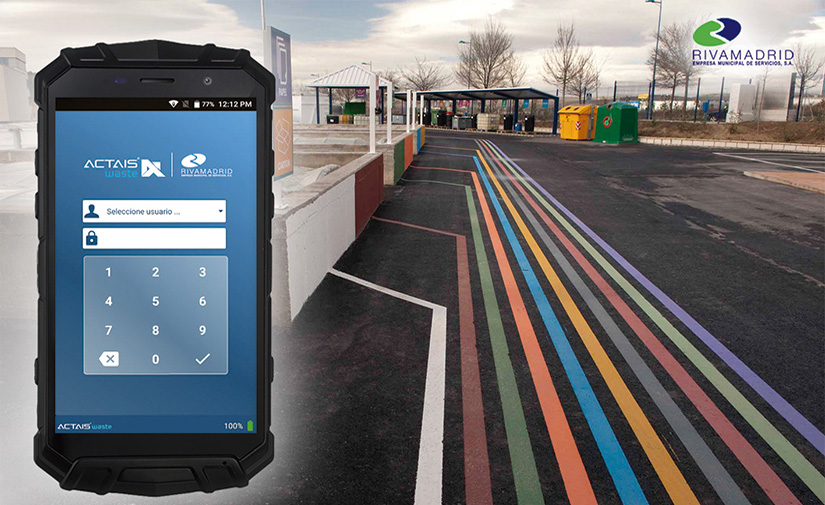 RIVAMADRID digitaliza sus puntos limpios con la solución ACTAIS® Waste de Ecocomputer