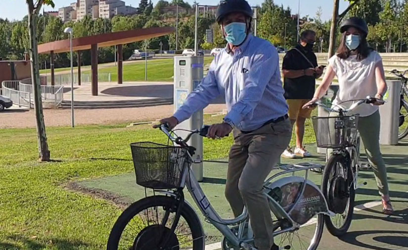 Salamanca habilita las primeras bicicletas eléctricas del servicio de préstamo 'SALenBICI'