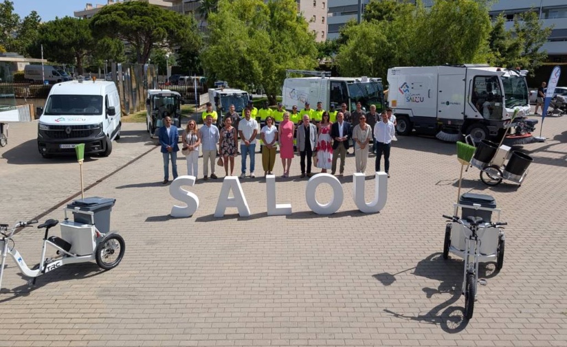 Salou renueva su servicio de limpieza con una nueva flota sostenible y más medios para reforzar el reciclaje