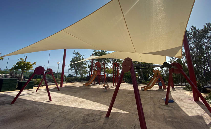 San Sebastián de la Gomera finaliza las actuaciones municipales de Tecina con la remodelación del parque infantil