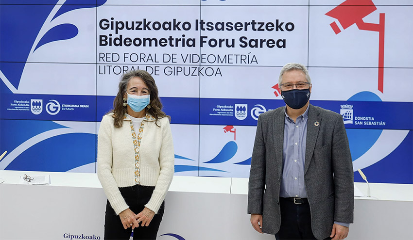 San Sebastián se incorpora al sistema de videometría de Gipuzkoa para medir los efectos del cambio climático en el litoral