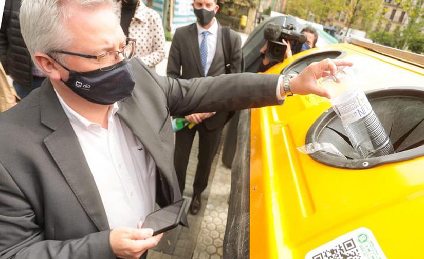 San Sebastián se une al reciclaje incentivado de la mano de RECICLOS