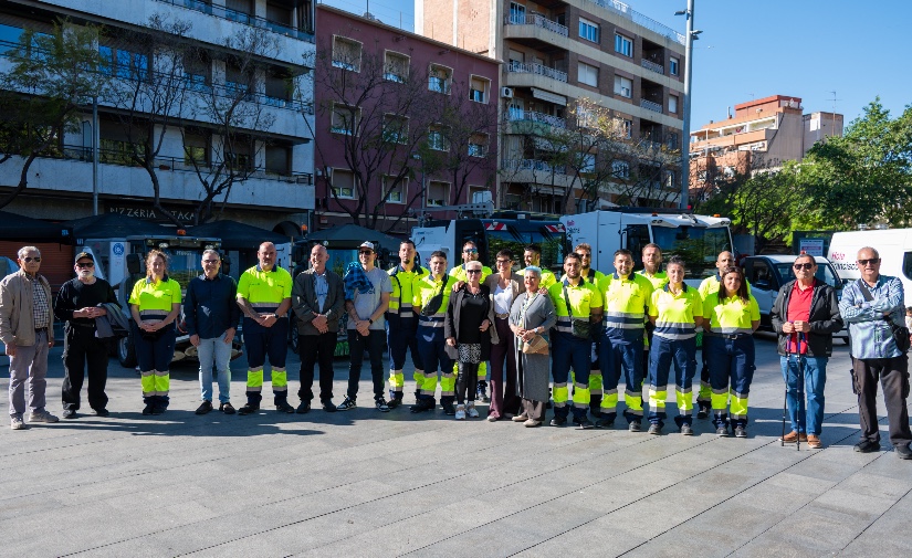 Sant Adrià culmina el despliegue del nuevo servicio de limpieza y recogida de residuos con más tecnología y refuerzos operativos