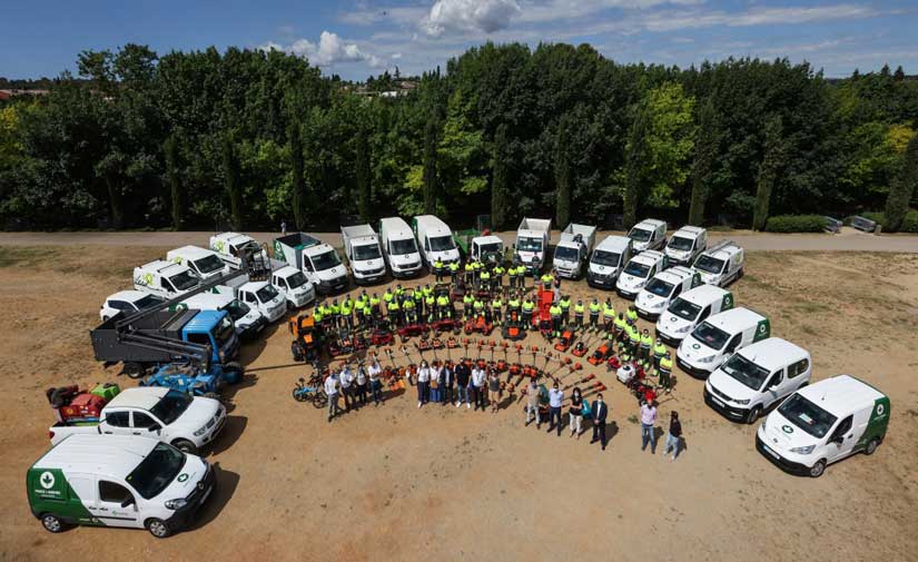 Sant Cugat presenta los nuevos contratos de mantenimiento y conservación de los parques y jardines