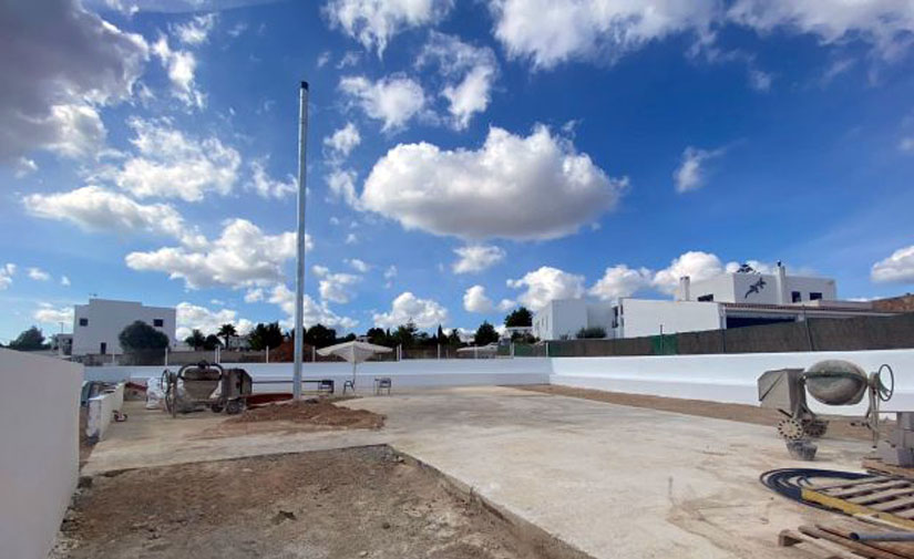 Sant Josep de sa Talaia invierte 221.936€ en la construcción de un parque infantil con pista de patinaje