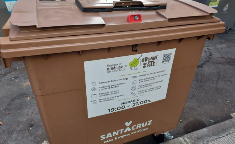 Santa Cruz de Tenerife logra un 98% de residuos orgánicos de alta calidad con el contenedor marrón
