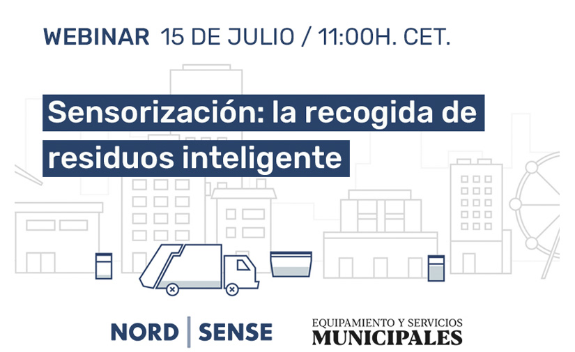 Sensorización para una recogida de residuos inteligente, a debate el próximo 15 de julio