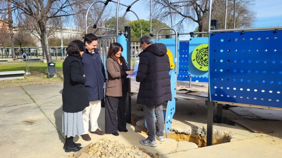 Sevilla inicia las obras de un nuevo parque infantil singular e inclusivo en Sevilla Este