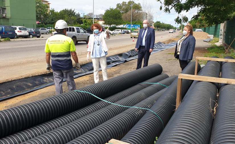 Sevilla inicia las obras para la implantación de un sistema de drenaje sostenible para las aguas pluviales