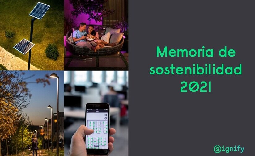 Signify publica su Memoria de Sostenibilidad 2021 de España y Portugal