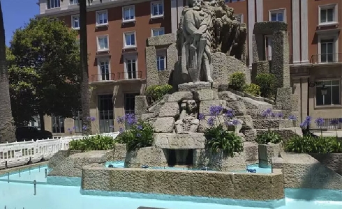 A Coruña renueva sus fuentes ornamentales