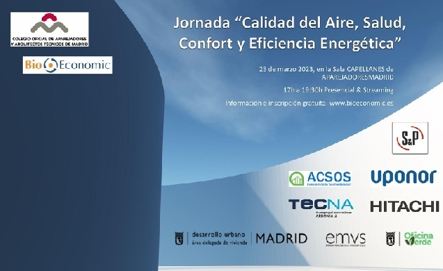 Este 23 de marzo BioEconomic celebrará una Jornada sobre salud y eficiencia energética