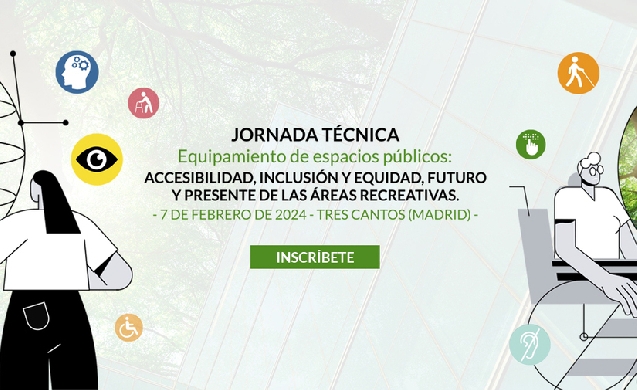 AEPJP y  AFAMOUR celebrarán en Tres Cantos una jornada sobre accesibilidad en espacios verdes públicos