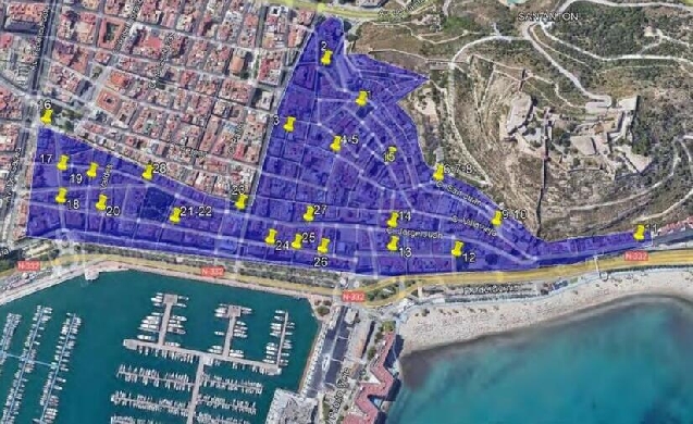 Alicante comenzará a soterrar sus islas de contenedores