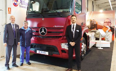 Allison Transmission equipa el nuevo Actros NGT con motor de gas natural de Mercedes-Benz
