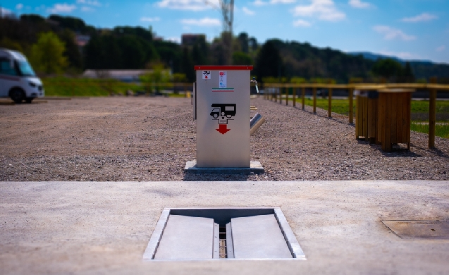 Áreas de autocaravanas de bajo mantenimiento