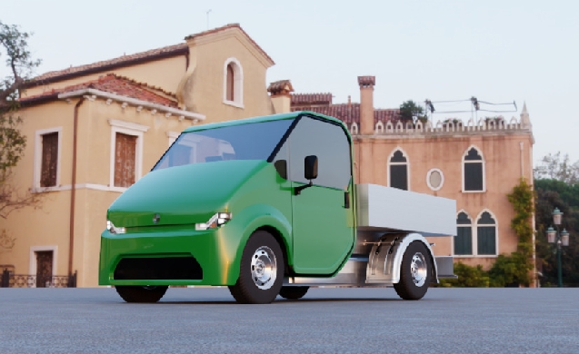 Aresar presenta el primer vehículo eléctrico español de carga ligera para uso urbano