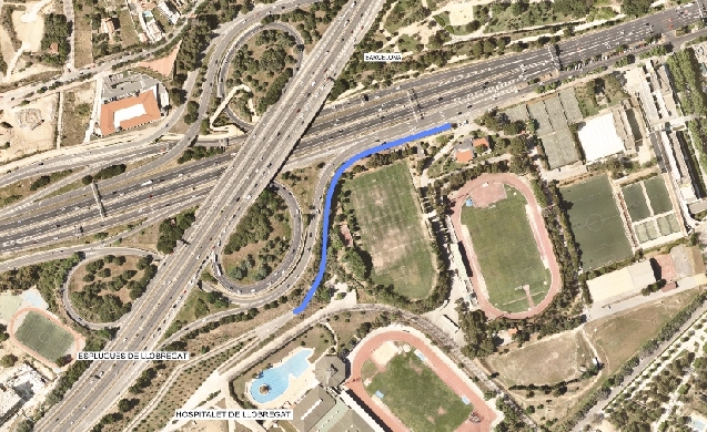 Arrancan las obras del carril bici que conectará Esplugues y Barcelona por la Diagonal