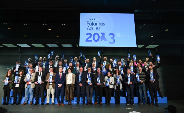 ASPAPEL entrega los premios Pajarita Azul a la excelencia en la gestión de residuos