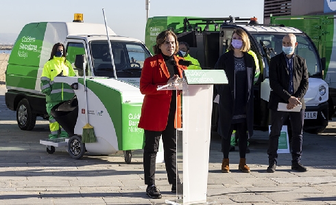 Nuevo servicio de limpieza de Barcelona: más versátil, con más personal y vehículos más sostenibles