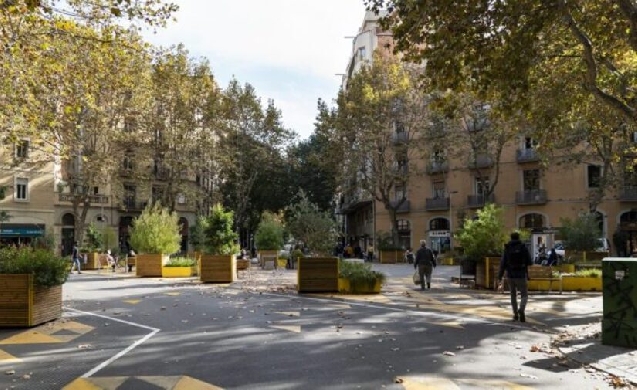 Barcelona resuelve el concurso para renovar el urbanismo táctico de Sant Antoni