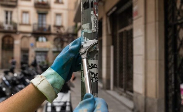 Barcelona retira más de 60.000 elementos del espacio público en el marco del Pla Endreça