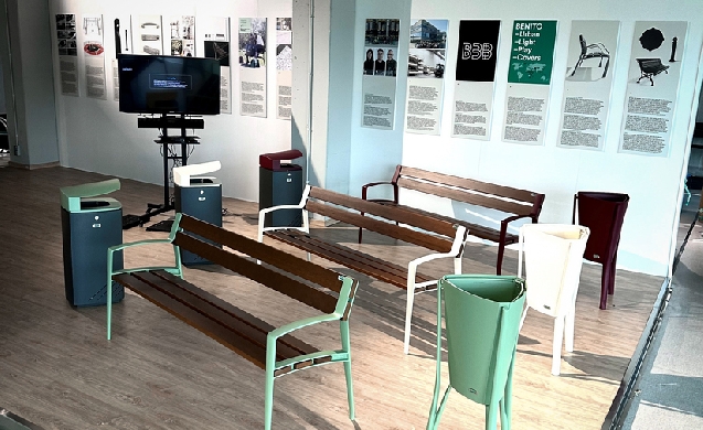 BENITO lanza tres innovadores colores para su línea de mobiliario urbano