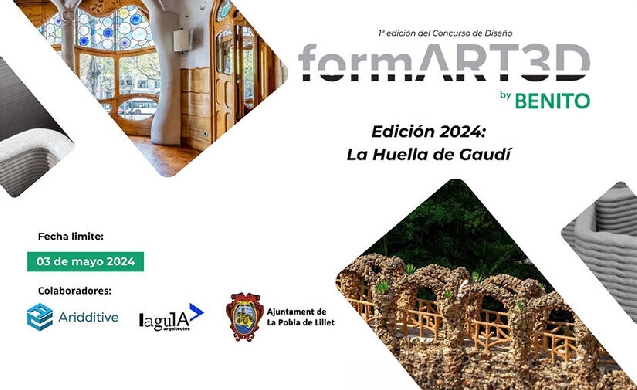 BENITO URBAN lanza FormART3D, su I Concurso de Diseño para estudiantes y recién graduados