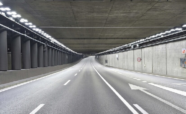 Carandini ilumina el túnel Borràs de Barcelona con su puntera solución T-XTREME