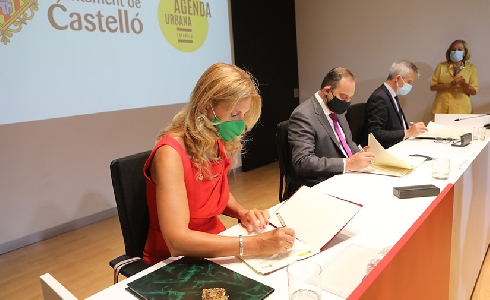 Castellón firma un protocolo con el Ministerio para ser referente en el desarrollo de la Agenda Urbana