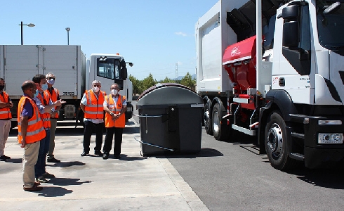 Castellón refuerza la recogida de residuos urbanos con nuevos vehículos impulsados por gas natural