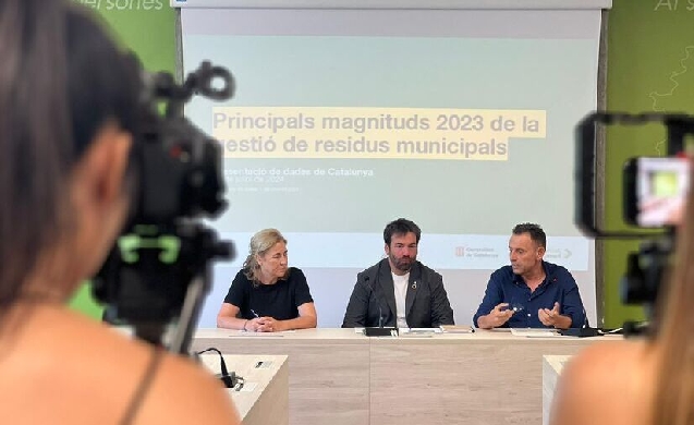 Desciende la generación de residuos en Cataluña en 2023