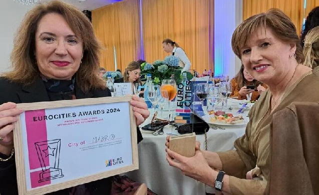 El Centro de Innovación en Economía Circular de Madrid (CIEC) recibe el premio Eurocities 2024