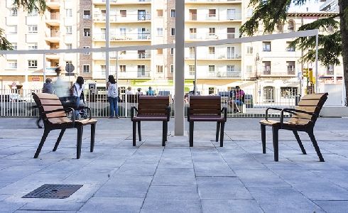 Comienzan las obras de la segunda fase de la reurbanización del Paseo Ramón y Cajal de Huesca