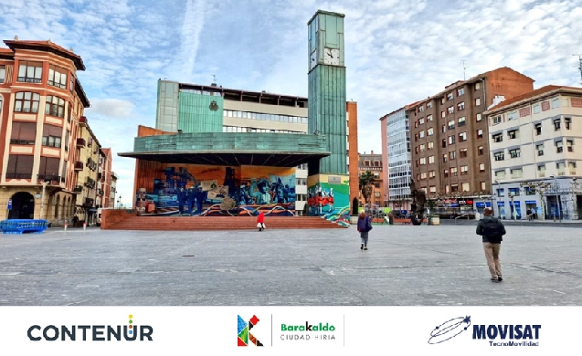CONTENUR y MOVISAT siguen optimizando la gestión de residuos en Barakaldo