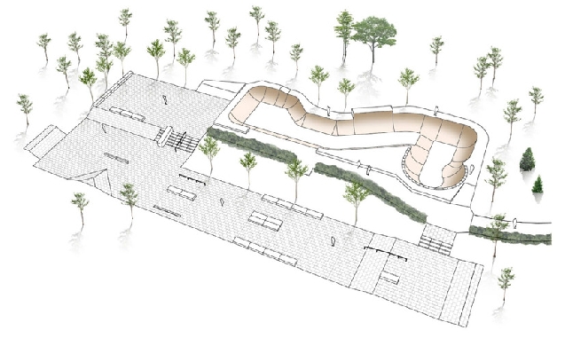 A Coruña inicia la remodelación de la pista de skate del Parque de Eirís 
