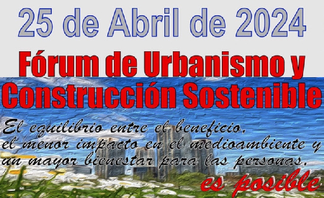 El 25 de abril llega a Asturias el Fórum de Urbanismo y Construcción Sostenible 2024