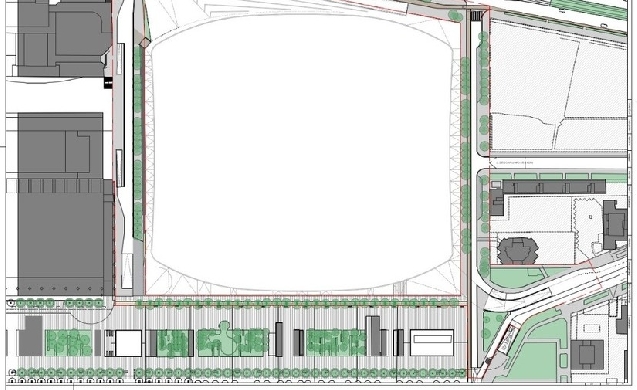 Zaragoza saca a información pública el proyecto de reurbanización del entorno de La Romareda