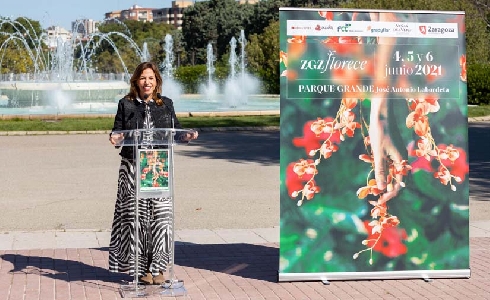 El Festival ZGZ FLORECE convertirá a Zaragoza en la ciudad de las flores del 4 al 6 de junio