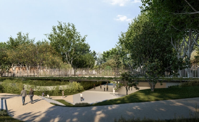 El futuro paseo del parque de la Ciutadella conectará Ciutat Vella con la Vila Olímpica