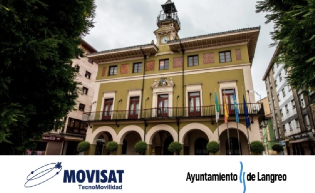 El municipio de Langreo incorpora tecnología MOVISAT