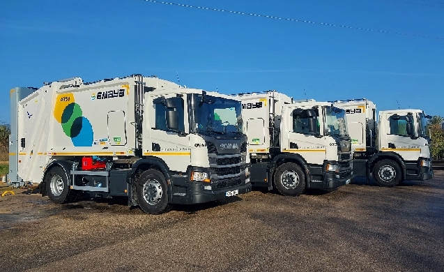 Emaya refuerza la recogida de la fracción orgánica en Palma con tres nuevos camiones