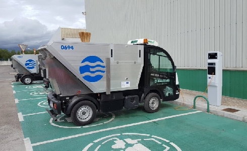 EMAYA saca a licitación vehículos eléctricos de recogida de residuos y puntos de recarga