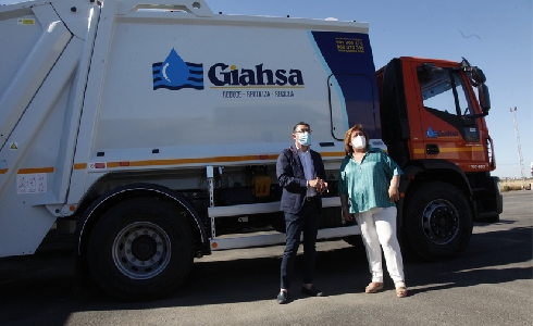 Giahsa incorpora 12 nuevos vehículos para reforzar la recogida de residuos de la provincia de Huelva