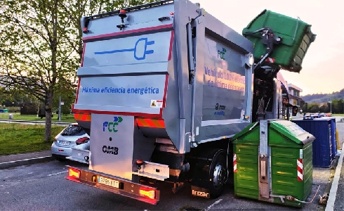 Gijón testea el recolector de residuos eléctrico IE-Urban desarrollado por FCC Medio Ambiente