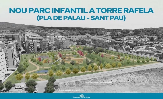 Girona transformará la zona de Químics con un nuevo parque infantil y más de 10.300 m² de espacio verde