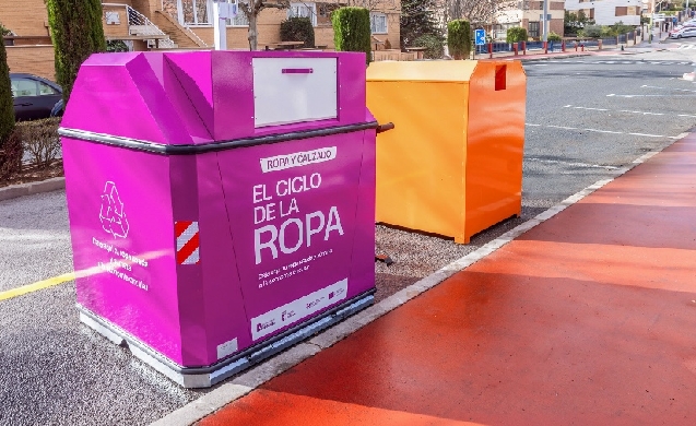 Guadalajara refuerza la recogida textil con 54 contenedores de ropa
